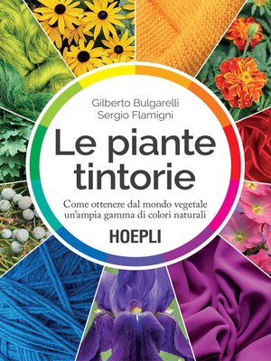 cover image of Le piante tintorie